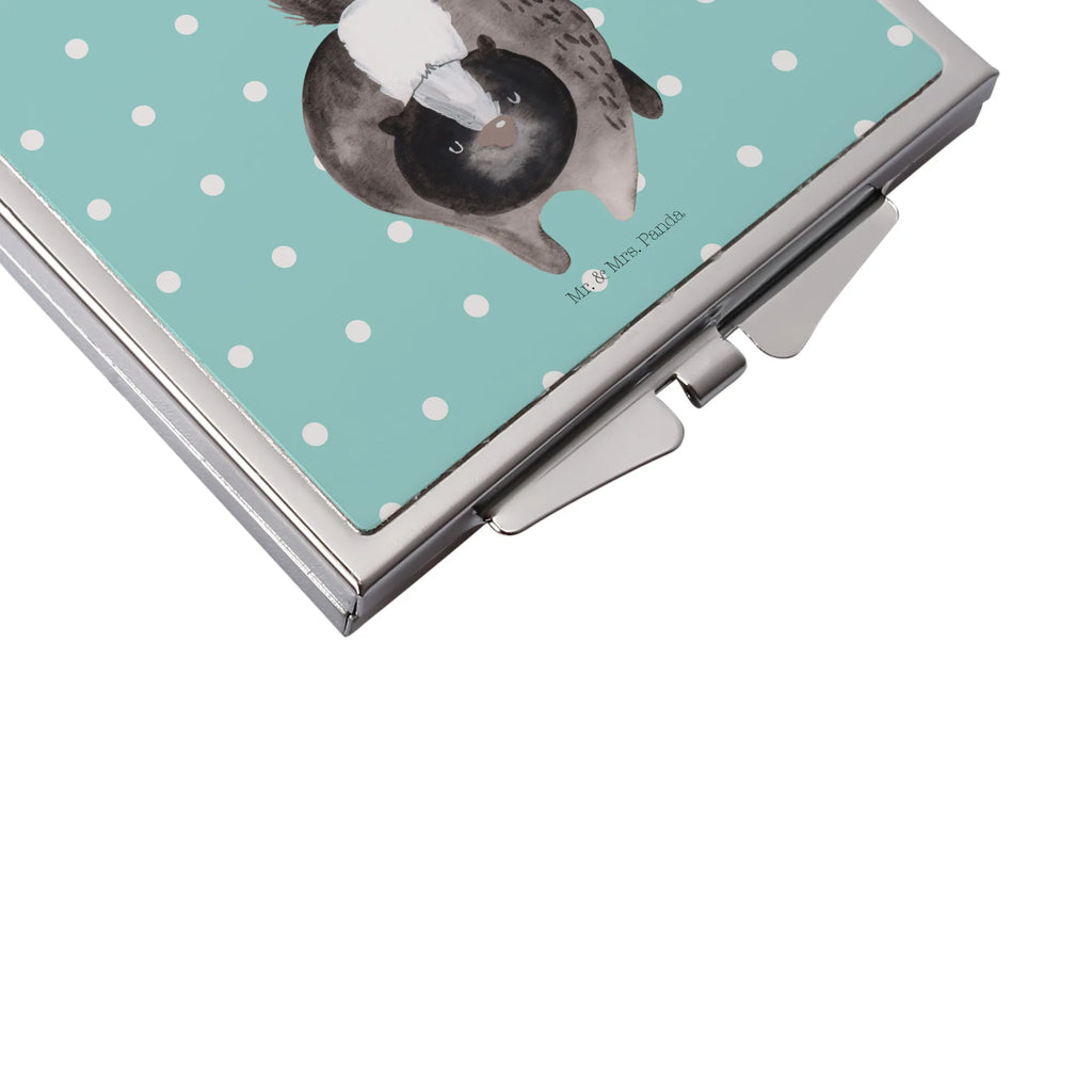 Handbag mirror skunk attack Vintage Kompaktspiegel, Taschenspiegel, Taschen-Kosmetikspiegel, Klappbarer Handspiegel, Schminkspiegel To Go, Klappspiegel, Silber, Tragbarer Spiegel, Deko Handspiegel, Quadratischer Handspiegel, Spiegel Für Unterwegs, Spiegel Für Make-Up Tasche, Spiegel Für Schminktasche, Handspiegel Geschenkidee, Design Taschenspiegel, Klappbarer Taschenspiegel, Reise Spiegel, Handspiegel Für Damen, Handtaschenspiegel, Spiegel Für Handtasche, Kompaktspiegel, Kosmetikspiegel Klein, Runder Taschenspiegel, Mini Spiegel, Schminkspiegel Kompakt, Handspiegel Mit Hülle, Handspiegel Zum Mitnehmen, Stinktier, Skunk, Raubtier, wütend, Stinki, Drohung, Wildtier, Stinker