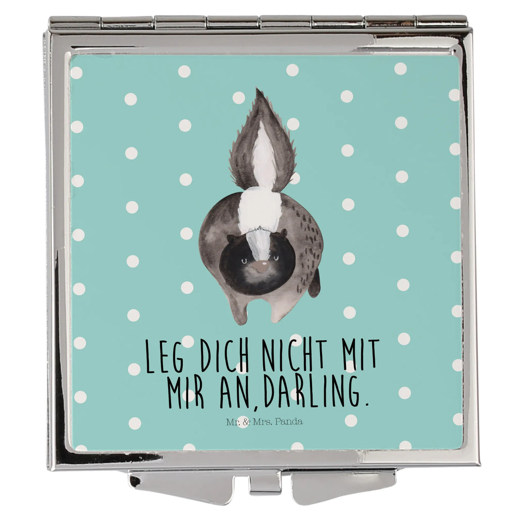 Handbag mirror skunk attack Vintage Kompaktspiegel, Taschenspiegel, Taschen-Kosmetikspiegel, Klappbarer Handspiegel, Schminkspiegel To Go, Klappspiegel, Silber, Tragbarer Spiegel, Deko Handspiegel, Quadratischer Handspiegel, Spiegel Für Unterwegs, Spiegel Für Make-Up Tasche, Spiegel Für Schminktasche, Handspiegel Geschenkidee, Design Taschenspiegel, Klappbarer Taschenspiegel, Reise Spiegel, Handspiegel Für Damen, Handtaschenspiegel, Spiegel Für Handtasche, Kompaktspiegel, Kosmetikspiegel Klein, Runder Taschenspiegel, Mini Spiegel, Schminkspiegel Kompakt, Handspiegel Mit Hülle, Handspiegel Zum Mitnehmen, Stinktier, Skunk, Raubtier, wütend, Stinki, Drohung, Wildtier, Stinker