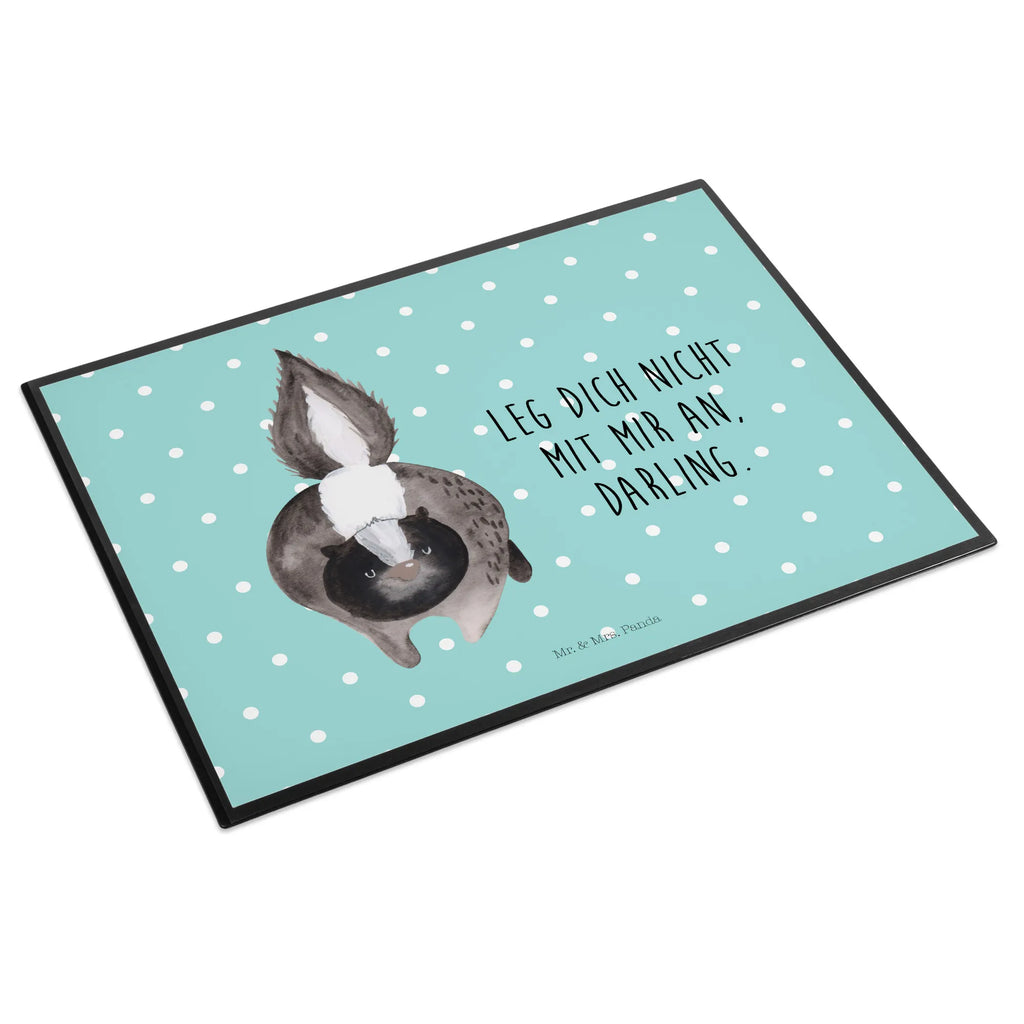 Podkładka na biurko skunks atak Bürobedarf, Schreibunterlage, Schreibtischauflage, Schreibtischunterlage Groß, Schreibtisch Unterlagen, Schreibwaren, Büroartikel, Stinktier, Skunk, Drohung, Wildtier, Stinker, wütend, Stinki, Raubtier