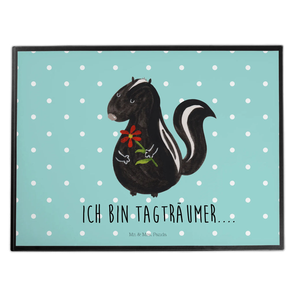 Desk pad skunk flower office, underlay, Desk pad, girl, desk, children, Skunk, dreams, skunk, stinker, daydreamer, dreamy, wild animal, predator, stink