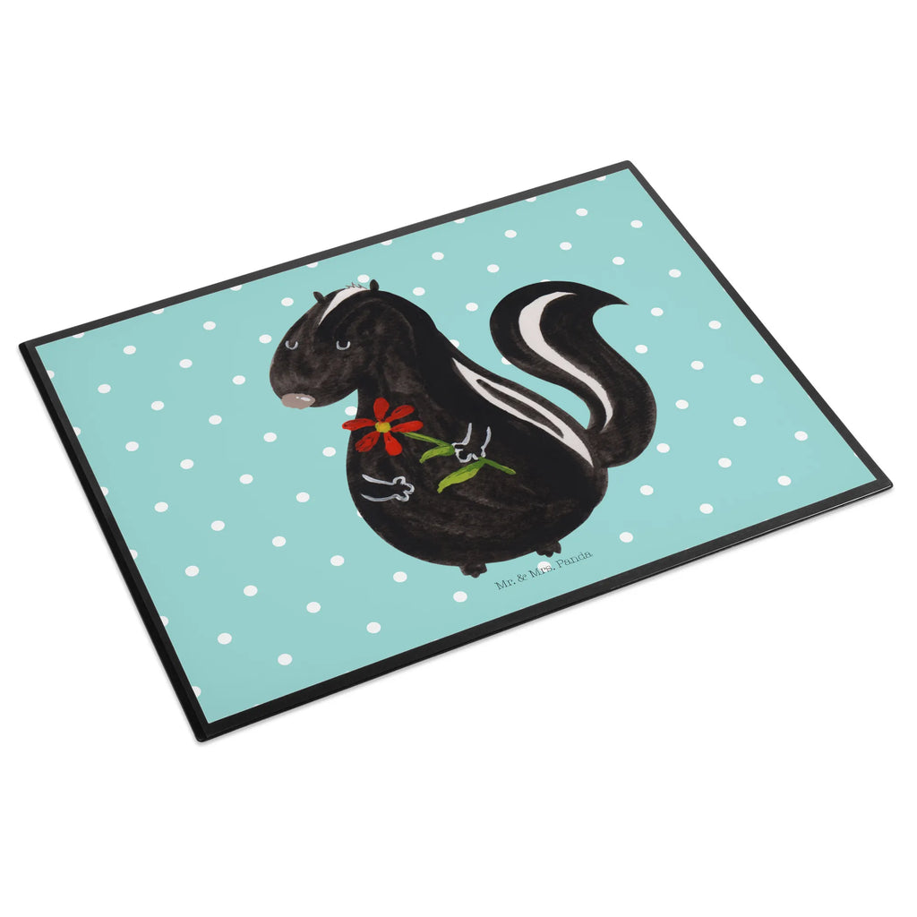 Desk pad skunk flower office, underlay, Desk pad, girl, desk, children, Skunk, dreams, skunk, stinker, daydreamer, dreamy, wild animal, predator, stink