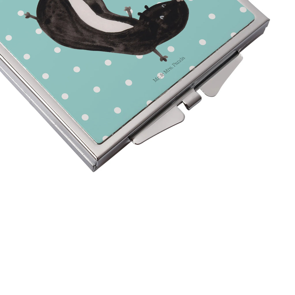 Kwadratowe lusterko do torebki skunks stojka Spiegel Für Unterwegs, Klappbarer Taschenspiegel, Spiegel Für Handtasche, Klappspiegel, Schminkspiegel To Go, Design Taschenspiegel, Kompaktspiegel, Mini Spiegel, Silber, Handspiegel Geschenkidee, Kosmetikspiegel Klein, Spiegel Für Make-Up Tasche, Handtaschenspiegel, Schminkspiegel Kompakt, Quadratischer Handspiegel, Handspiegel Mit Hülle, Spiegel Für Schminktasche, Vintage Kompaktspiegel, Taschen-Kosmetikspiegel, Tragbarer Spiegel, Handspiegel Für Damen, Reise Spiegel, Handspiegel Zum Mitnehmen, Taschenspiegel, Runder Taschenspiegel, Deko Handspiegel, Klappbarer Handspiegel, Stinktier, Skunk, Stinki, Stinker, Raubtier, Spielplatz, Kind, Verpielt, Wildtier