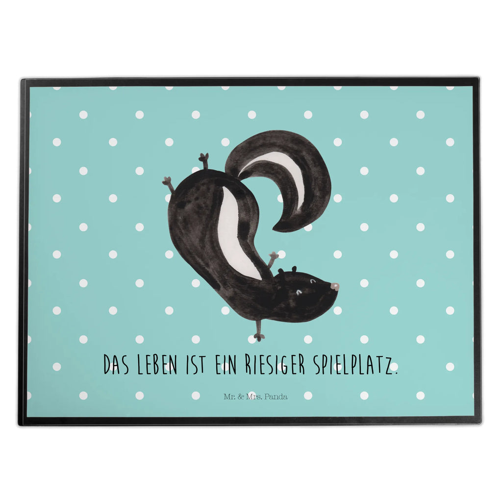 Desk pad skunk handstand desk, Desk pad, office, underlay, girl, children, Skunk, predator, skunk, playground, wild animal, playful, child, stink