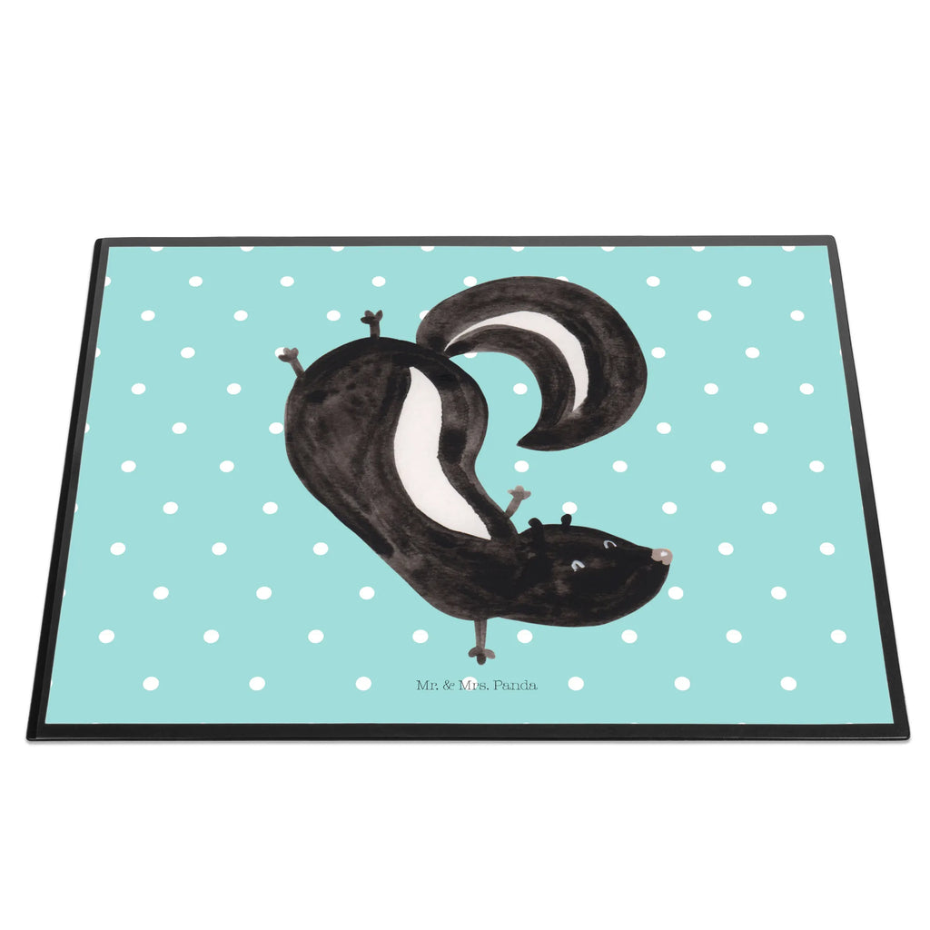 Desk pad skunk handstand desk, Desk pad, office, underlay, girl, children, Skunk, predator, skunk, playground, wild animal, playful, child, stink