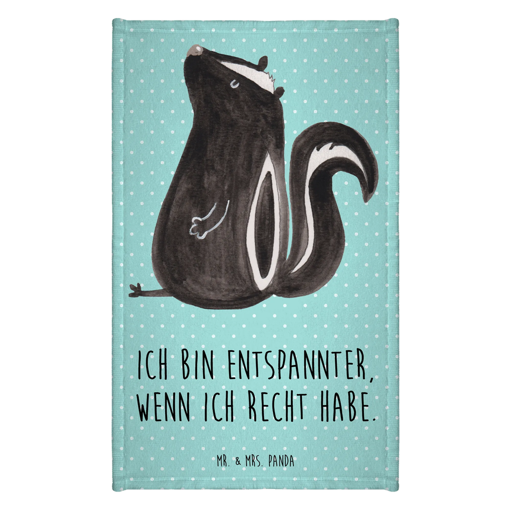 50 x 100 ręcznik skunks siedzenie Stinktier, Skunk