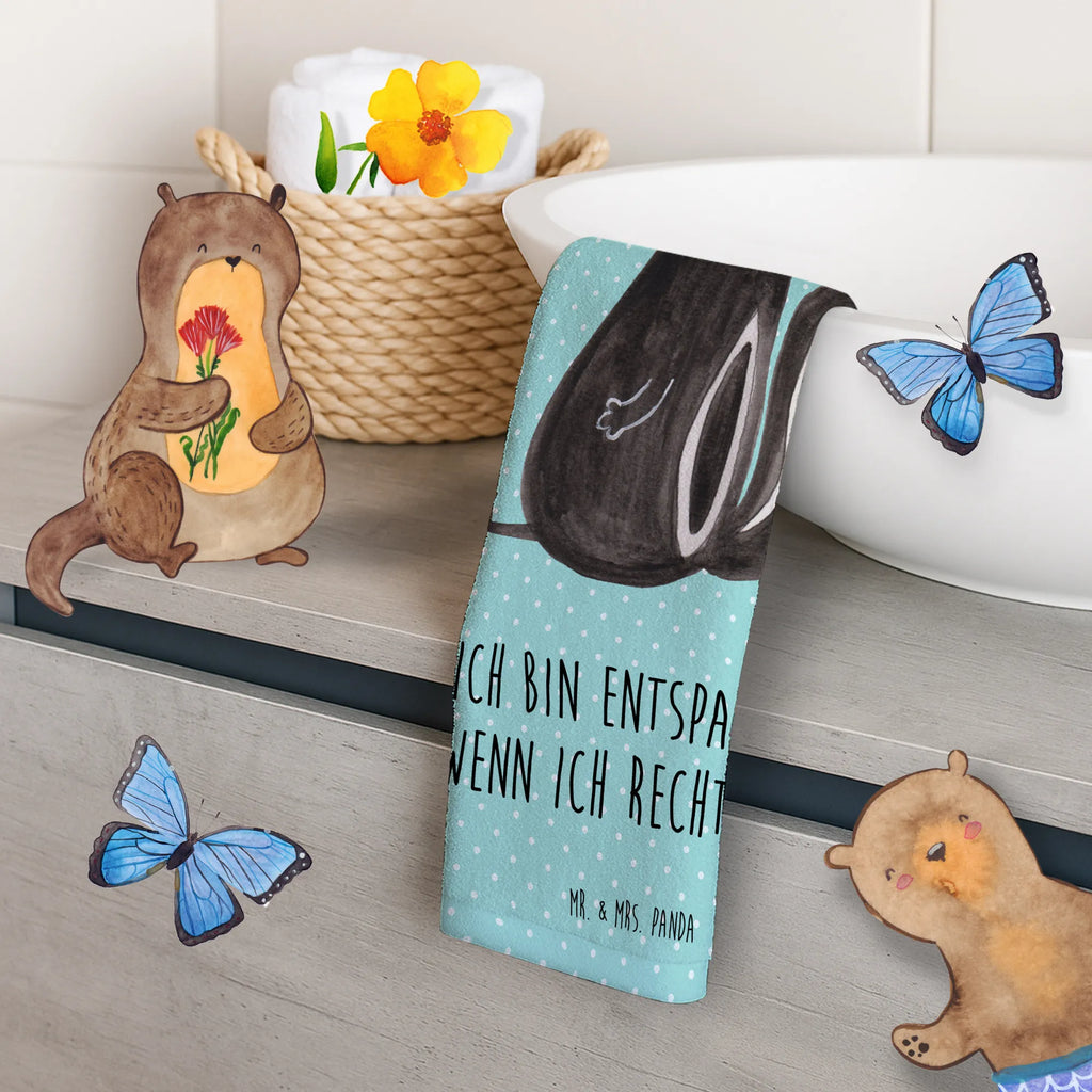 50 x 100 ręcznik skunks siedzenie Stinktier, Skunk