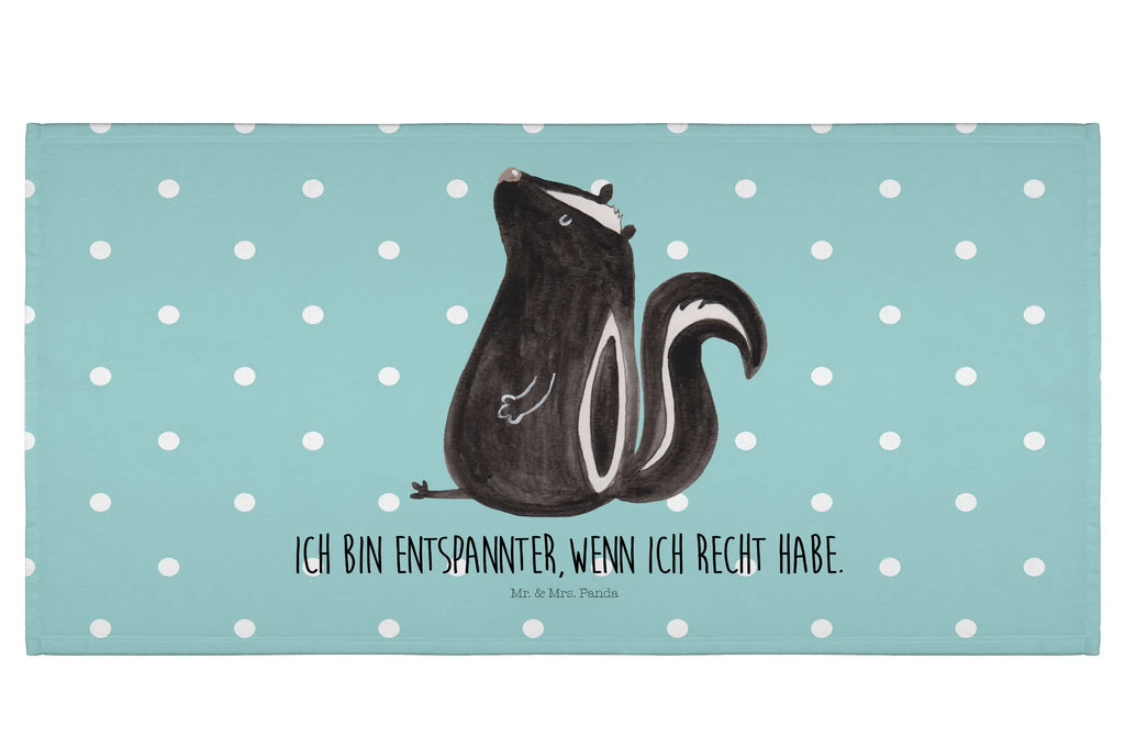 50 x 100 ręcznik skunks siedzenie Stinktier, Skunk