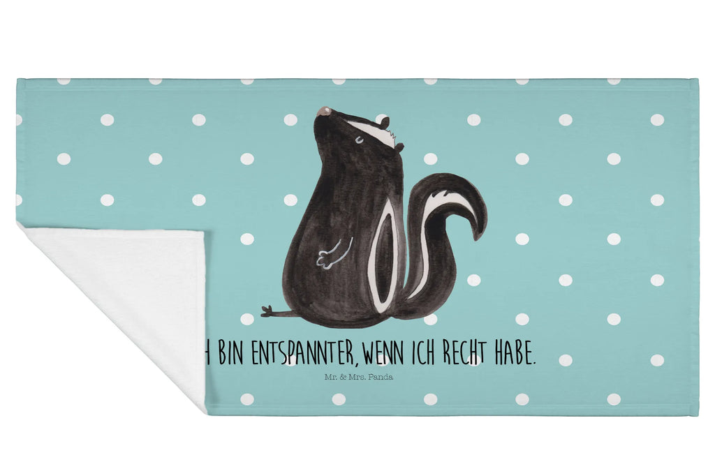 50 x 100 ręcznik skunks siedzenie Stinktier, Skunk