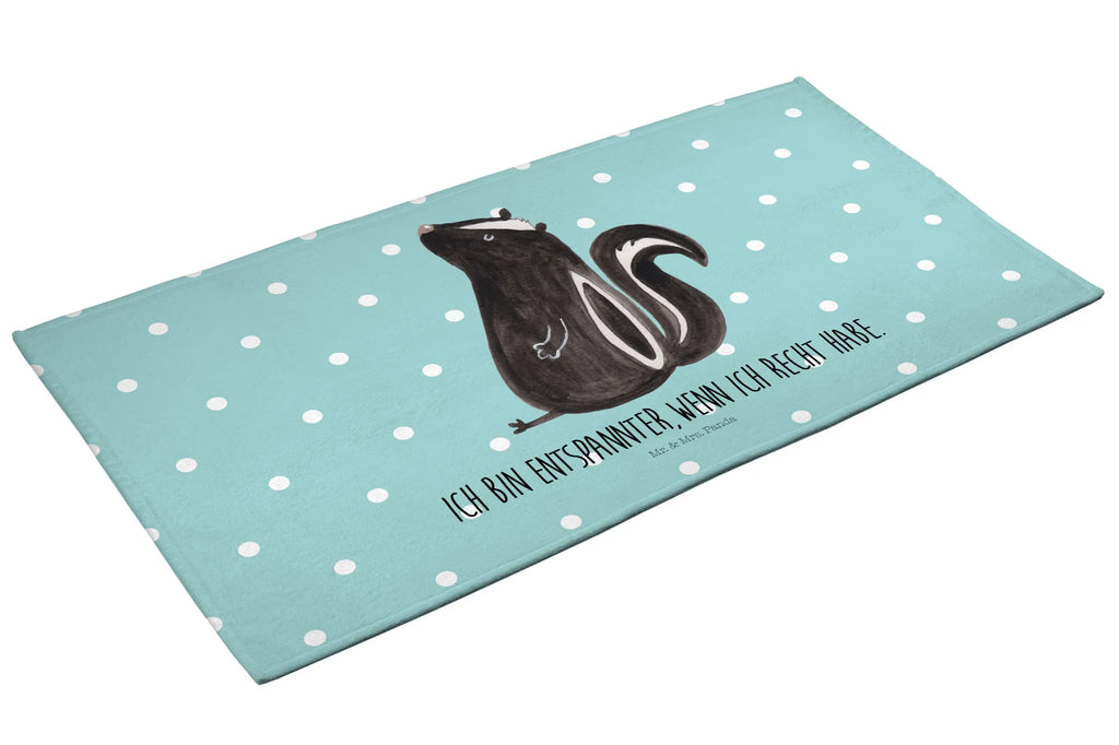 50 x 100 ręcznik skunks siedzenie Stinktier, Skunk