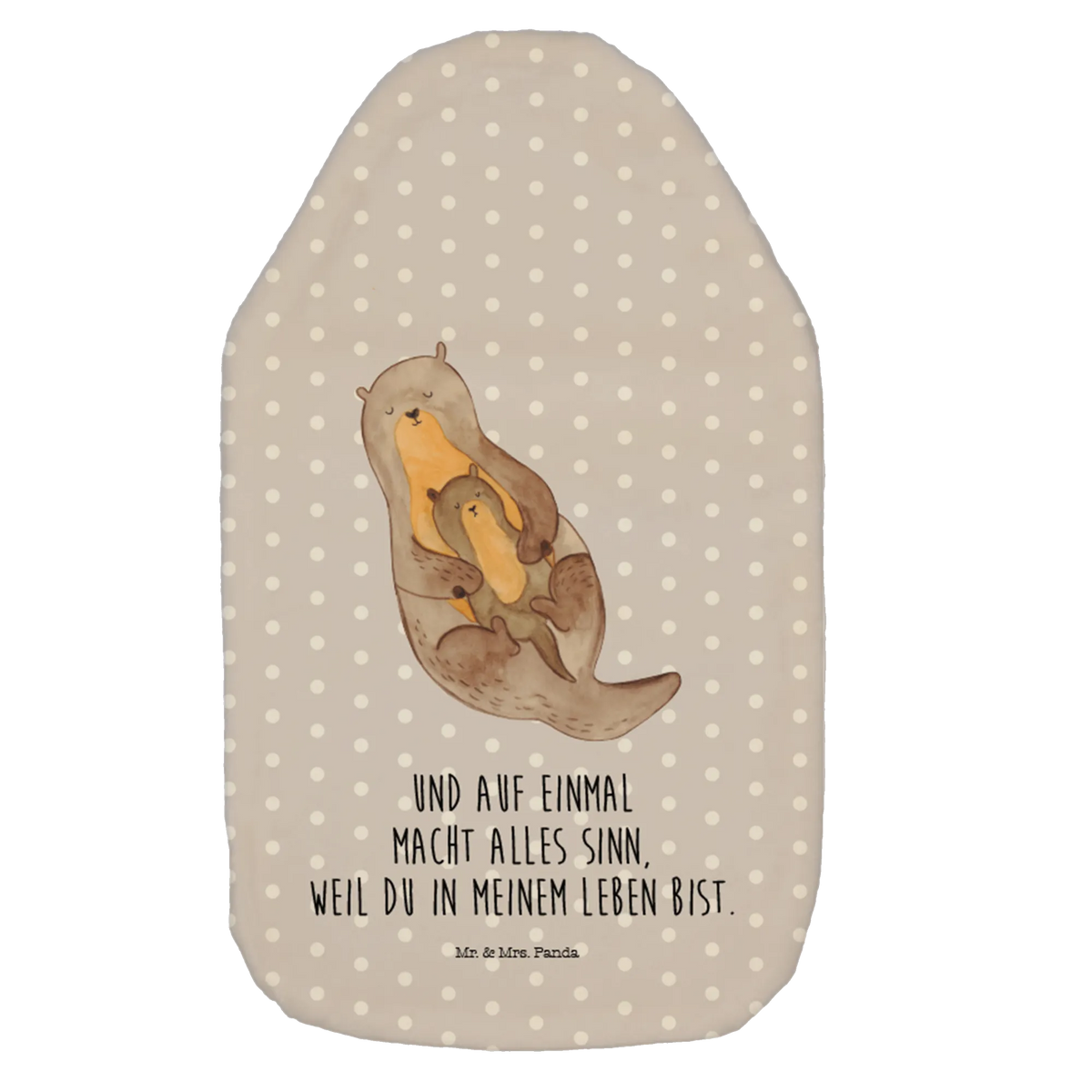 Hot water bottle otter child gifts for people in love, water animal, mammal, animal, gift ideas for animal lovers, otter gifts, water, predator, baby otter, aquatic animal, water mammal, European otter, sea otter, marten, animal lover, Otter Sea Otter Lake Otter