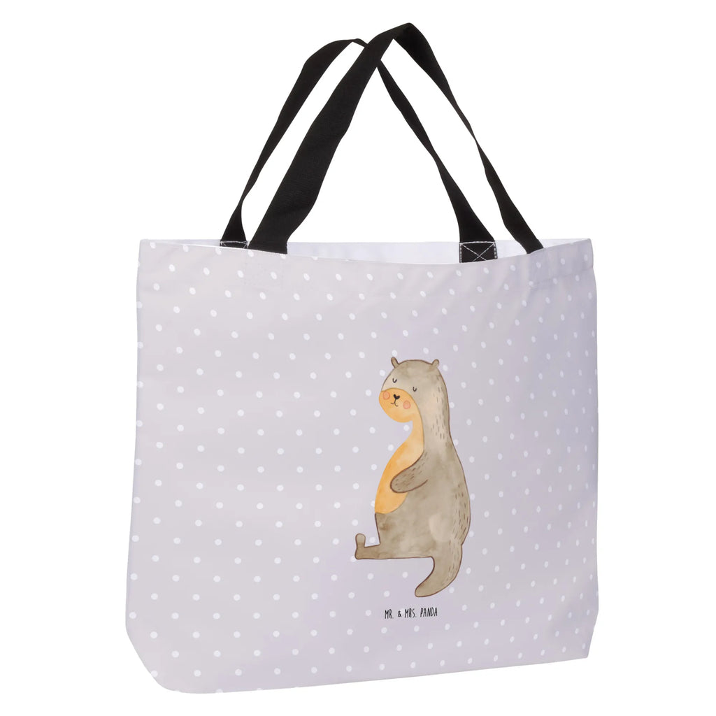 Shopper Otter Bauch Strandtasche, Schultertasche, XXL Tasche, Ausflug, Beutel, Stofftasche, Einkaufsbeutel, Alltagstasche, Tüte, XL, Shopper, Tragebeutel, Schultasche, Freizeittasche, Einkaufstasche, Schulbeutel, Otter, Fischotter, Seeotter, Otter Seeotter See Otter