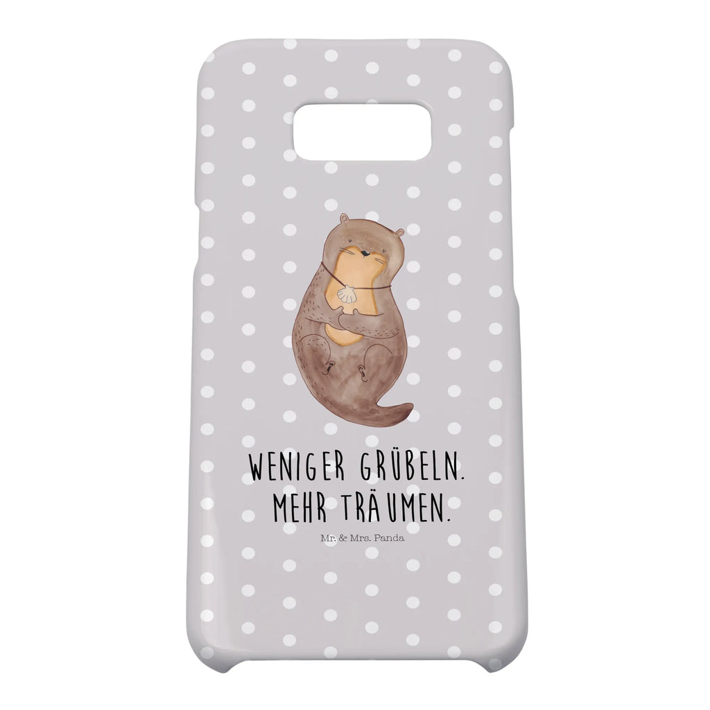 Handyhülle Otter Muschel Cover, Iphone X, Iphone 10, Handy, Handy Case, Hülle, Handycover, Handyhülle, Otter, Seeotter, Fischotter, Otterliebe, Motivation, Träumen, Grübeln, Tagträumen, Büro