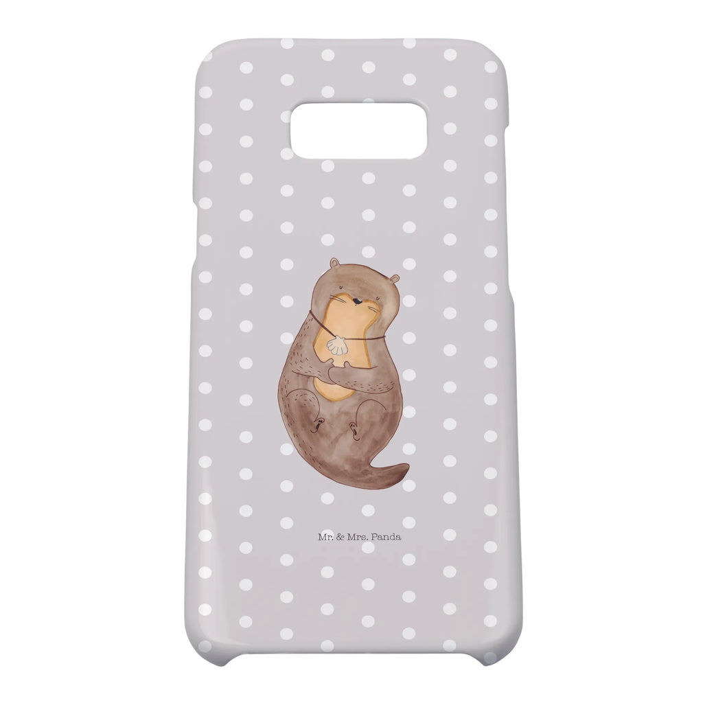 Handyhülle Otter Muschel Cover, Iphone X, Iphone 10, Handy, Handy Case, Hülle, Handycover, Handyhülle, Otter, Seeotter, Fischotter, Otterliebe, Motivation, Träumen, Grübeln, Tagträumen, Büro