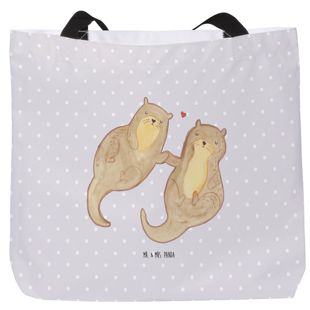 Shopper Otter Hände halten Freizeittasche, Tragebeutel, Einkaufstasche, Tüte, Shopper, Stofftasche, XXL Tasche, Schulbeutel, Schultertasche, Ausflug, Alltagstasche, Strandtasche, XL, Schultasche, Beutel, Einkaufsbeutel, Otter, Fischotter, Seeotter, Otter Seeotter See Otter