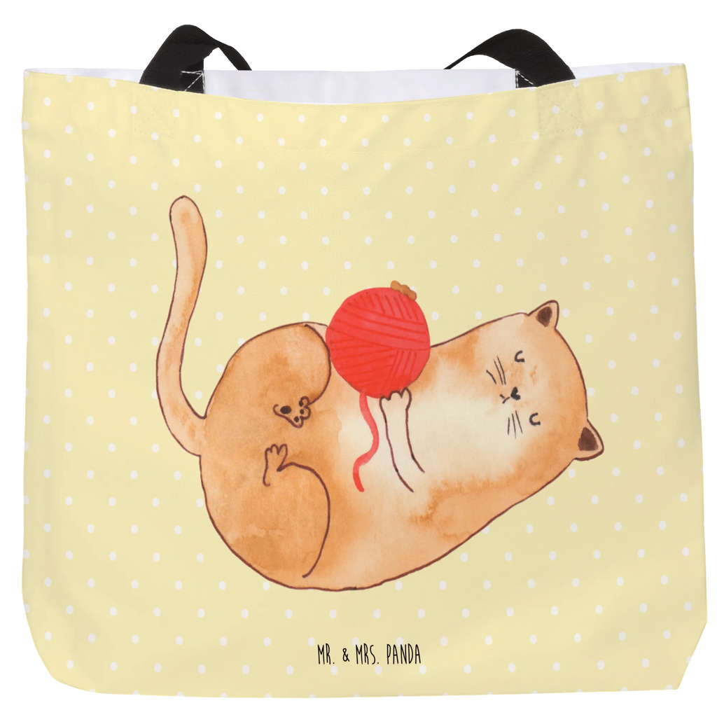 Shopper Cat Wool Einkaufstasche, Tasche, Tragebeutel, Beutel, Freizeittasche, Shopper, Schulbeutel, Einkaufsbeutel, Schultasche, Alltagstasche, Strandtasche, Katze, Katzenmotiv, Katzenfan, Katzendeko, Katzenfreund, Katzenliebhaber, Katzenprodukte, Katzenartikel, Katzenaccessoires, Katzensouvenirs, Katzenliebhaberprodukte, Katzenmotive, Katzenbesitzerin, Mietze, Wolle, Spielen, verspielt, Kater, Katzen, Spiel, Haustier, Katzenhalter, Wollknäuel, Cats, Cat