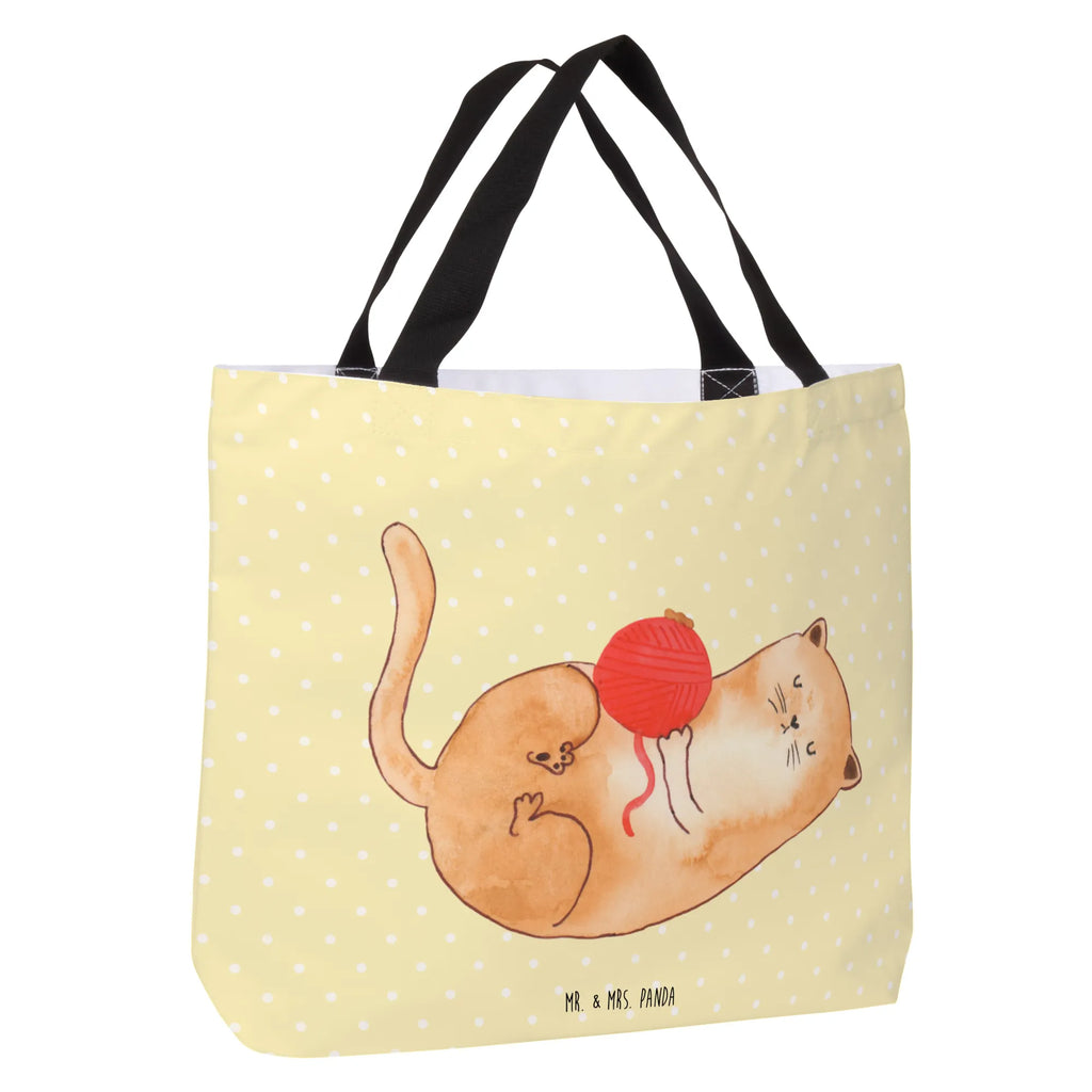 Shopper Cat Wool Einkaufstasche, Tasche, Tragebeutel, Beutel, Freizeittasche, Shopper, Schulbeutel, Einkaufsbeutel, Schultasche, Alltagstasche, Strandtasche, Katze, Katzenmotiv, Katzenfan, Katzendeko, Katzenfreund, Katzenliebhaber, Katzenprodukte, Katzenartikel, Katzenaccessoires, Katzensouvenirs, Katzenliebhaberprodukte, Katzenmotive, Katzenbesitzerin, Mietze, Wolle, Spielen, verspielt, Kater, Katzen, Spiel, Haustier, Katzenhalter, Wollknäuel, Cats, Cat
