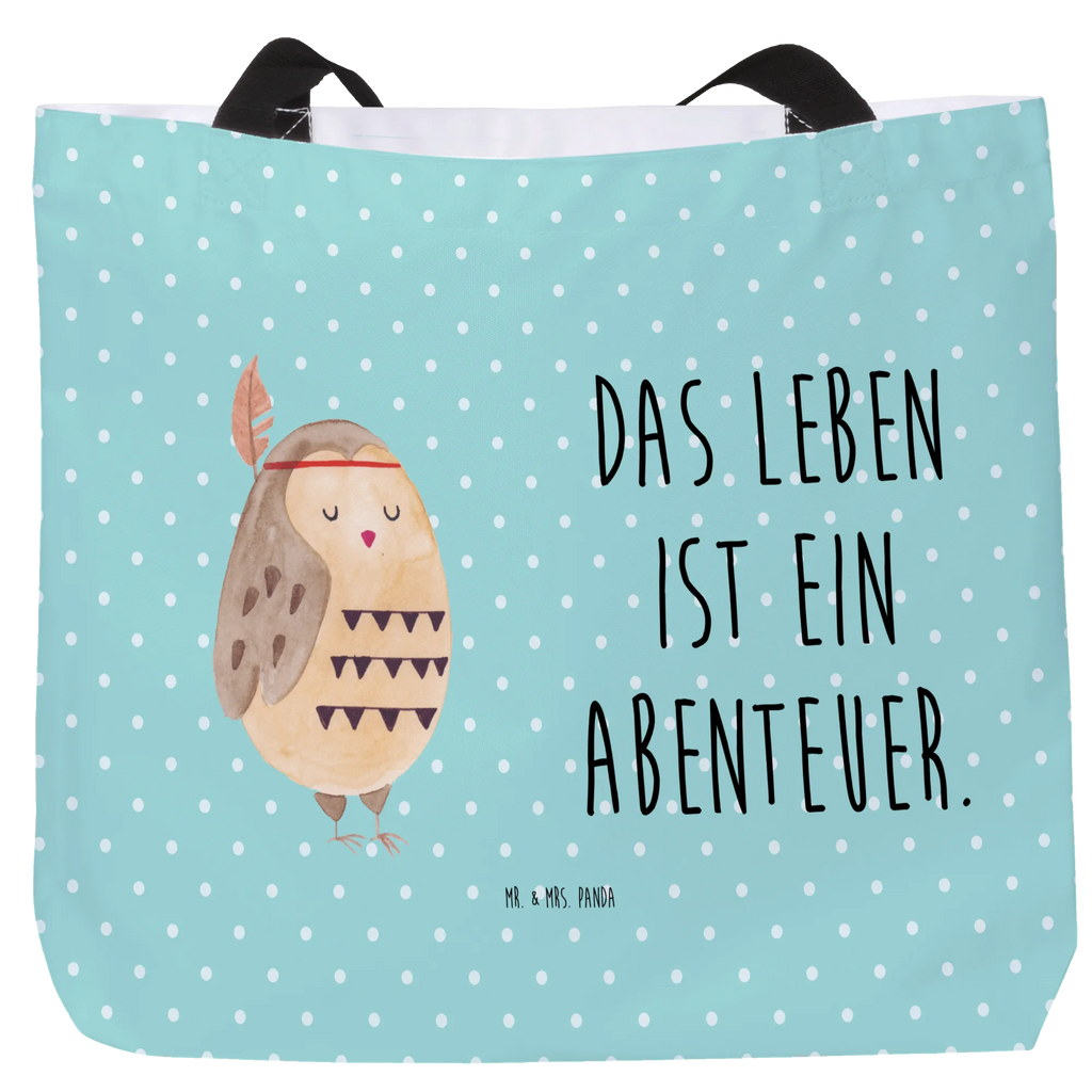 Shopper Owl feather headdress Stofftasche, Tragebeutel, Strandtasche, Beutel, XL, Ausflug, Schultertasche, Tüte, Einkaufstasche, XXL Tasche, Einkaufsbeutel, Shopper, Alltagstasche, Schultasche, Freizeittasche, Schulbeutel, Eule, Eule Deko, Reisespruch, Dekoration, Federschmuck, Owl, Das Leben Ist Ein Abenteuer