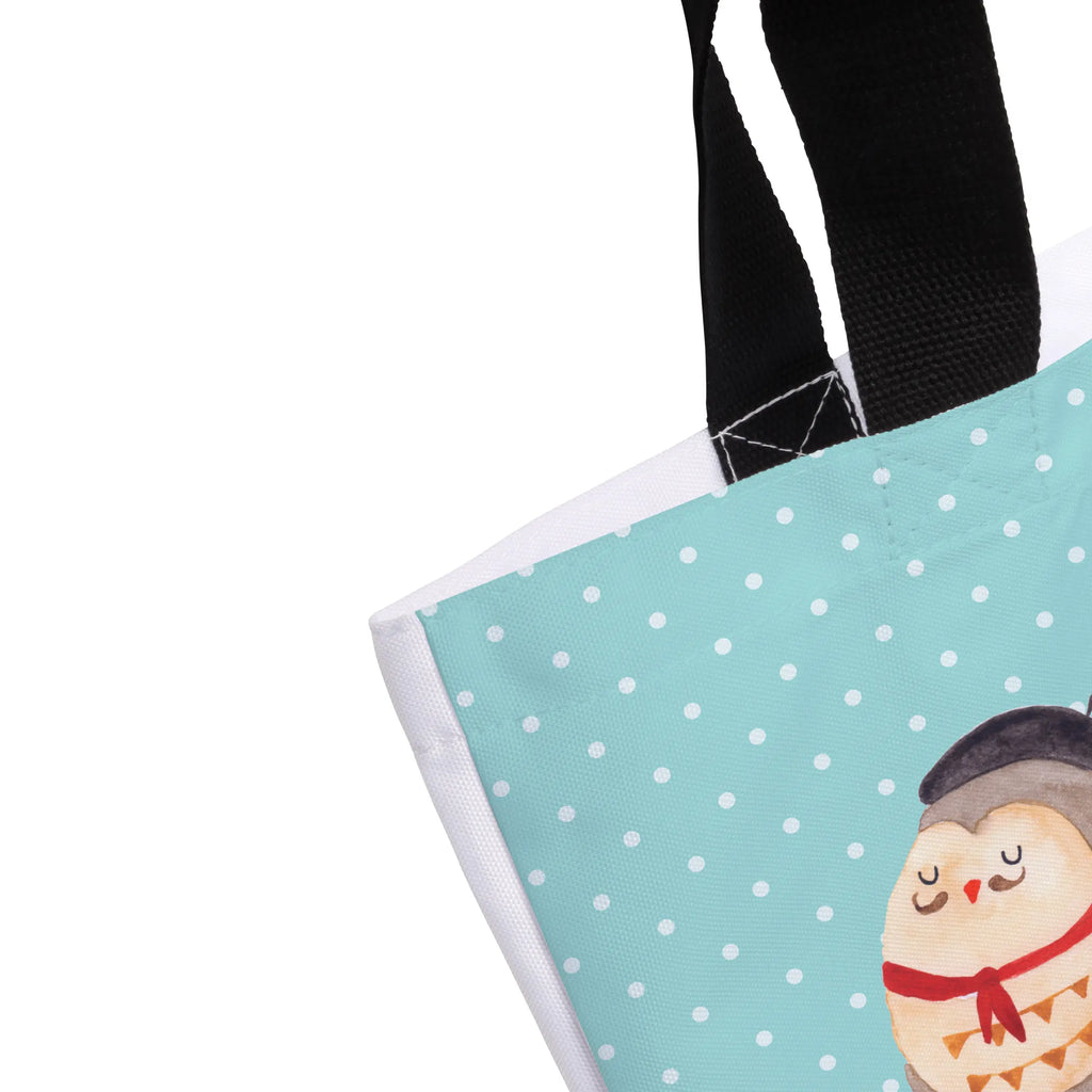 Shopper Owl France Schulbeutel, Alltagstasche, Strandtasche, Freizeittasche, Tragebeutel, XXL Tasche, Tüte, Schultasche, Stofftasche, Beutel, Shopper, XL, Ausflug, Einkaufsbeutel, Einkaufstasche, Schultertasche, Eule, Eulen, Eule Deko, Spruch schön, Frankreich, Owl, La Vie Est Belle, Das Leben Ist schön, Hibou, Spruch Französisch