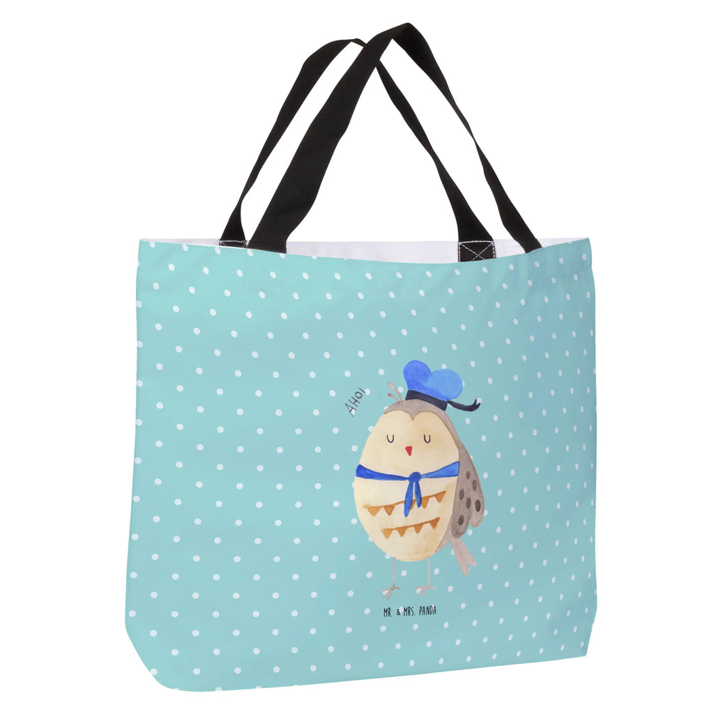Shopper Owl sailor Tüte, Einkaufstasche, XL, Schultasche, Tragebeutel, Stofftasche, Schulbeutel, Ausflug, Einkaufsbeutel, Alltagstasche, Schultertasche, Strandtasche, Beutel, XXL Tasche, Freizeittasche, Shopper, Eule, Heimathafen, Freundin, Ehe, Wortspiel Lustig, Matrose, Eule Deko, Hochzeitstag Geschenk, Owl, Eule Spruch, Seefahrer