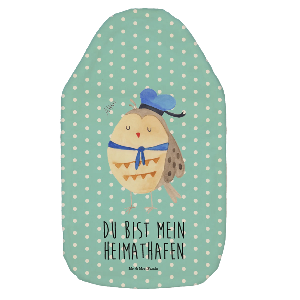 Wärmflasche Eule Matrose Wärmflasche, Wärmflasche mit Bezug, heißwasserflasche, Wärmekissen, Wärmflaschen, warmwasserbeutel, Bettflaschen, Bettflasche, bettwärmflasche, Wärmeflasche, warmwasserflasche, wärmebeutel, heißwasserbeutel, Wärmflaschen mit Bezug, heizflasche, Eule, Eule Spruch, Freundin, Seefahrer, Owl, Wortspiel Lustig, Hochzeitstag Geschenk, Eule Deko, Ehe, Heimathafen, Matrose