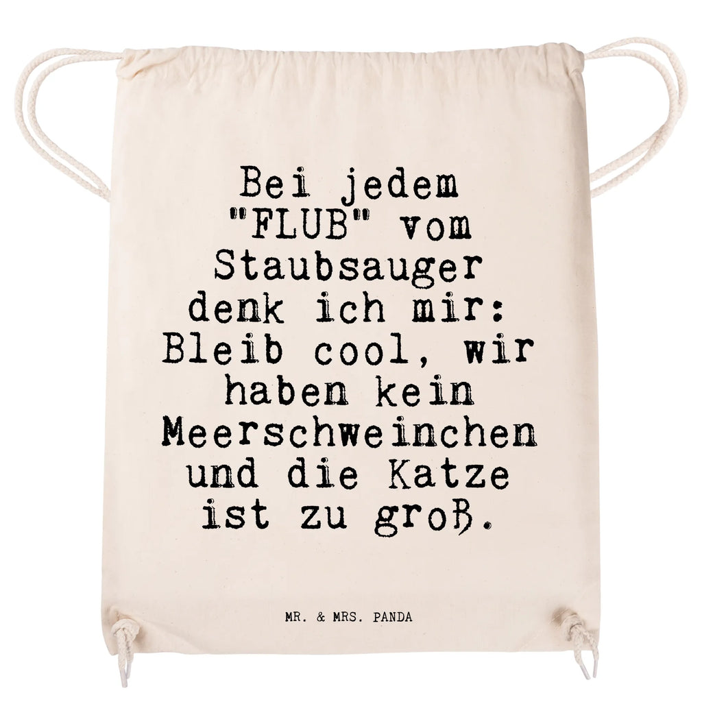 Drawstring bag Bei jedem "FLUB" vom... sports bag, gym bag, hipster, carrier bag, jute bag, bag, saying, sayings, funny, wisdom, quotes, Sayings Proverbs Wisdom Quotes Funny Wisdom Words