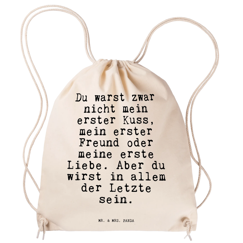 Drawstring bag Du warst zwar nicht... hipster, sports bag, jute bag, gym bag, carrier bag, bag, saying, sayings, funny, wisdom, quotes, Sayings Proverbs Wisdom Quotes Funny Wisdom Words