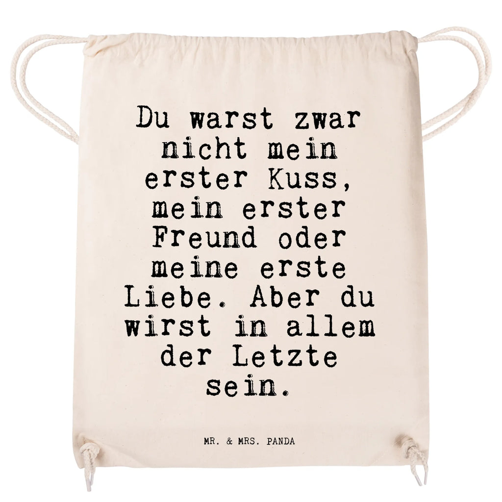 Drawstring bag Du warst zwar nicht... hipster, sports bag, jute bag, gym bag, carrier bag, bag, saying, sayings, funny, wisdom, quotes, Sayings Proverbs Wisdom Quotes Funny Wisdom Words