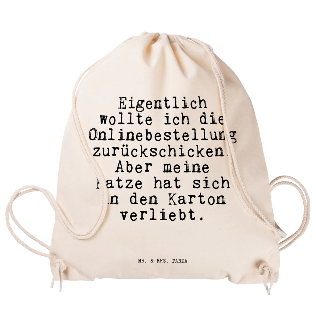 Drawstring bag Eigentlich wollte ich die... hipster, carrier bag, sports bag, gym bag, jute bag, bag, saying, sayings, funny, wisdom, quotes, Sayings Proverbs Wisdom Quotes Funny Wisdom Words