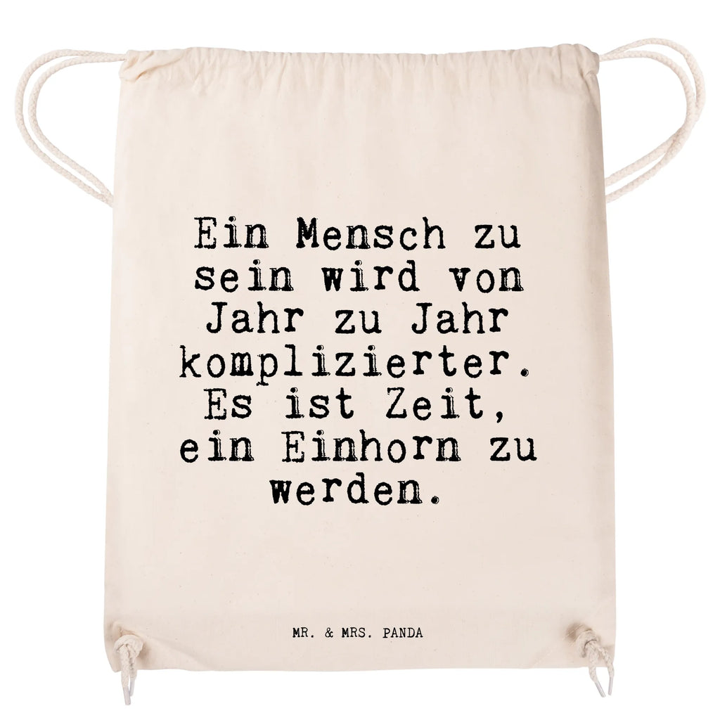 Drawstring bag Ein Mensch zu sein... sports bag, hipster, gym bag, bag, carrier bag, jute bag, saying, sayings, funny, wisdom, quotes, Sayings Proverbs Wisdom Quotes Funny Wisdom Words