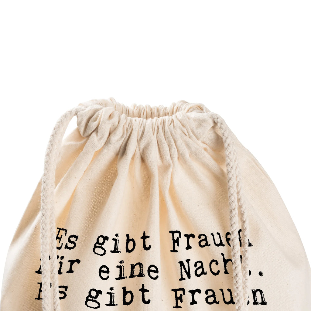 Drawstring bag Es gibt Frauen für... gym bag, hipster, jute bag, sports bag, carrier bag, bag, saying, sayings, funny, wisdom, quotes, Sayings Proverbs Wisdom Quotes Funny Wisdom Words