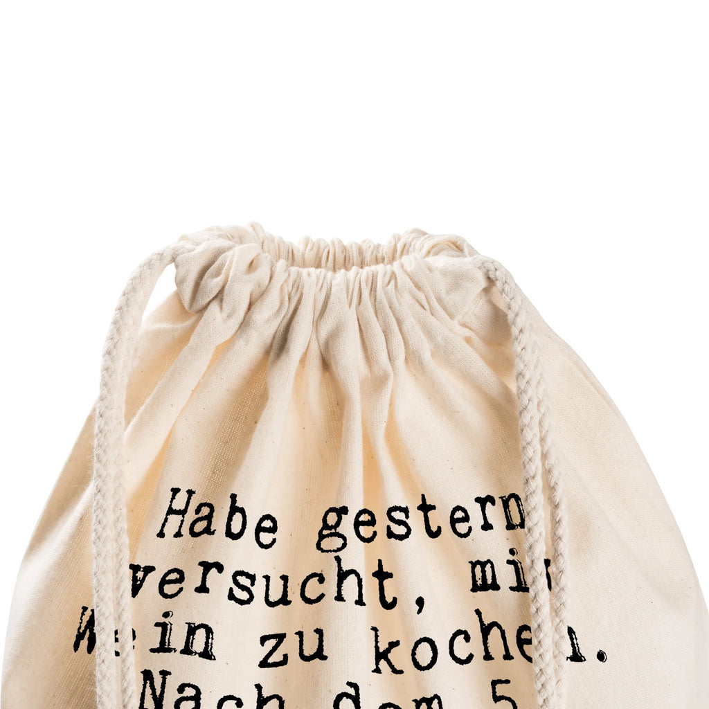 Torba sportowa Habe gestern versucht, mit... Przysłowie, przysłowia, zabawne przysłowia, mądrości, cytaty, prezenty z przysłowiami