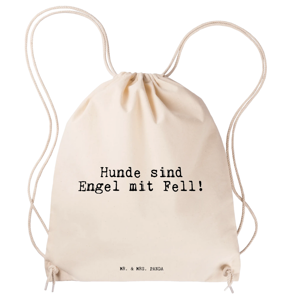Drawstring bag Hunde sind Engel mit... sports bag, carrier bag, jute bag, gym bag, hipster, bag, saying, sayings, funny, wisdom, quotes, Sayings Proverbs Wisdom Quotes Funny Wisdom Words