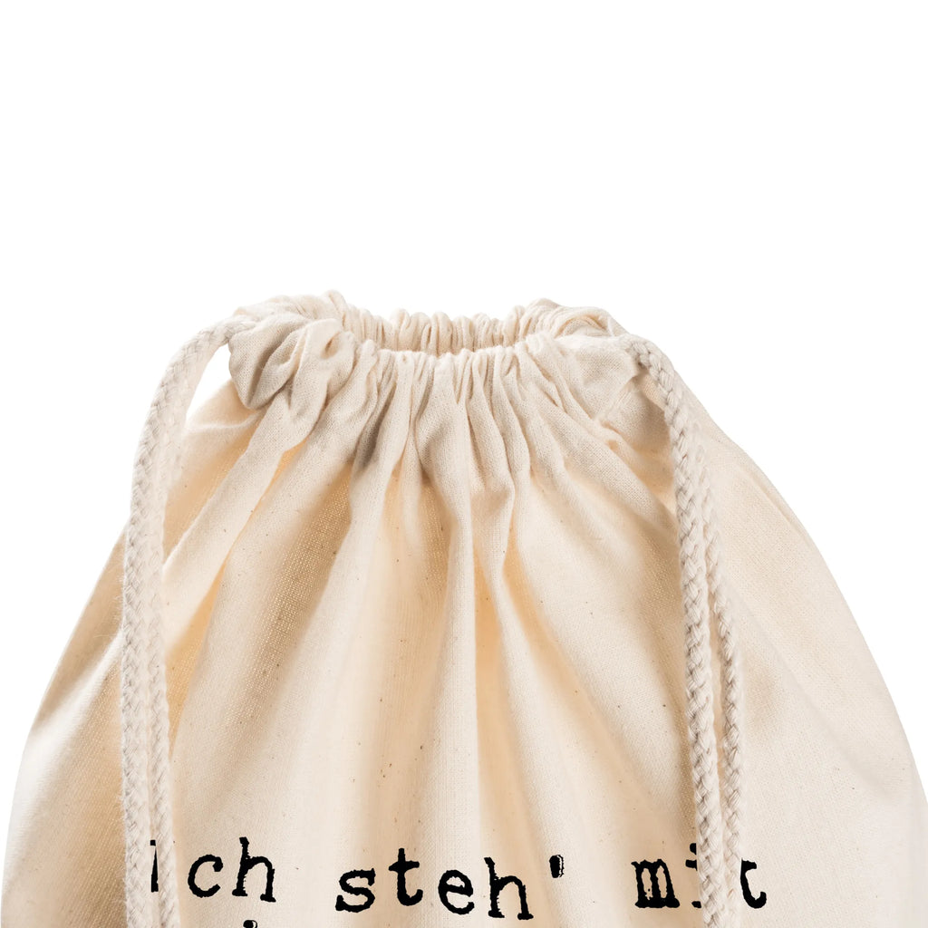 Sportbeutel "Ich steh' mit beiden Beinen fest im Glitzer." Spruch Sprüche Weisheiten Zitate Lustig Weisheit Worte Turnbeutel, Beutel, Sporttasche, Tasche, Stoffbeutel Einhorn, Einhörner, Unicorn, Glitzer, Glitz, Regenbogen, Spruch, lustig, witzig, Spaß, bunt Spruch, Sprüche, lustig, Weisheiten, Zitate