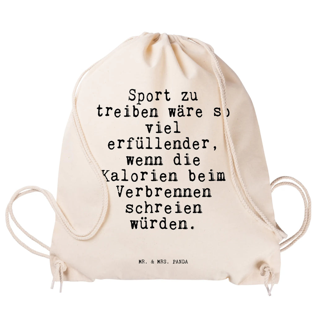 Drawstring bag Sport zu treiben wäre... hipster, gym bag, carrier bag, bag, sports bag, jute bag, saying, sayings, funny, wisdom, quotes, Sayings Proverbs Wisdom Quotes Funny Wisdom Words