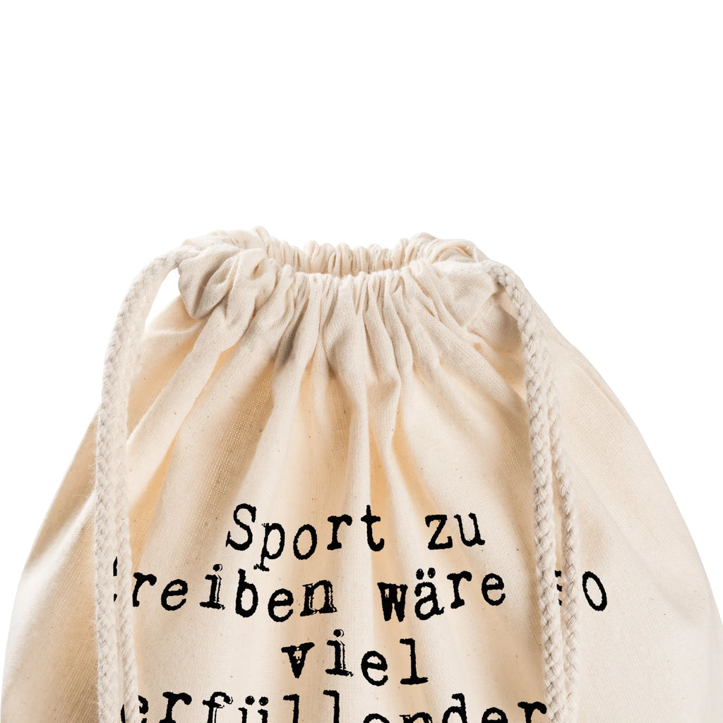 Drawstring bag Sport zu treiben wäre... hipster, gym bag, carrier bag, bag, sports bag, jute bag, saying, sayings, funny, wisdom, quotes, Sayings Proverbs Wisdom Quotes Funny Wisdom Words