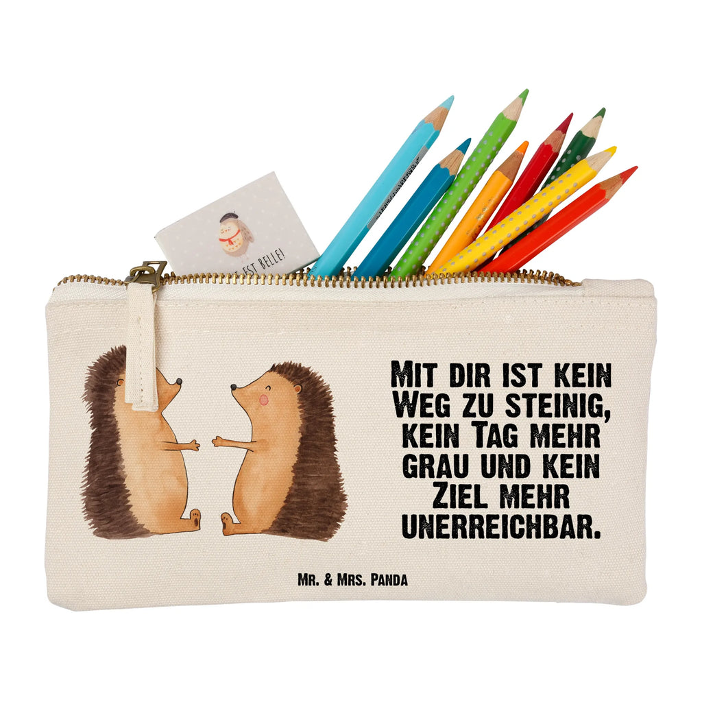 torebka na makijaż Miłość jeży aufbewahrungstasche, Waschbeutel, Kulturtasche, beauty case, Kosmetikbeutel, Kulturbeutel, aufbewahrungsbeutel, pencil case, Schminktäschchen, Etui, utensilientasche, Mäppchen, Waschtasche, Schminktasche, Schminkbeutel, Stiftemäppchen, kosmetiktäschchen, beauty tasche, Federmappe, pinsel tasche, toiletry bag, Kosmetiktasche, Schlampermäppchen, Freundin, Liebe, Ehefrau, Ehemann, Partner, Verlobung, Freund, Jahrestag, Hocheitstag, Heiratsantrag, Liebesgeschenk, Heiraten, Igel, Geschenk, Liebesbeweis, Hochzeitstag, Verliebt, Verheiratet, Verlobt, Hochzeit