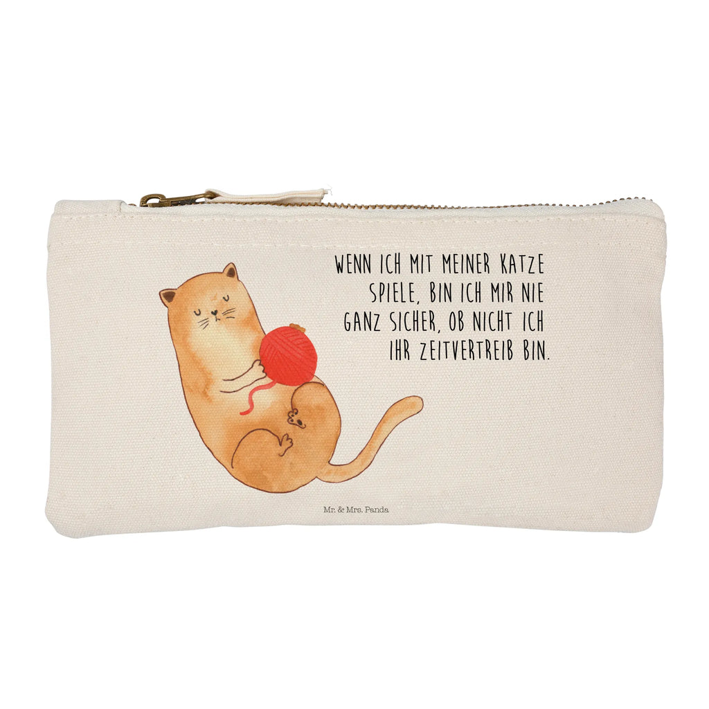 Make-up bag Cat Wool cat, tomcat, kitty, meow, kitten, housecat, mama cat, love cats, cat image, cat fan, cat lover, cat fancier, cat decoration, gift for cat lover, cat owner, funny cats, cat sayings, cat motto, funny cat gifts, fan merchandise, cat stuff, animal lover, ball of wool, pussy, play, wool, pet, playful, cats, Cats