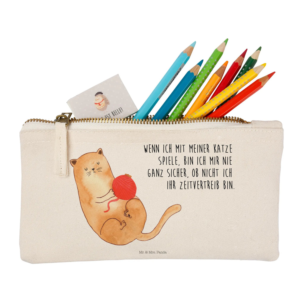 Make-up bag Cat Wool cat, tomcat, kitty, meow, kitten, housecat, mama cat, love cats, cat image, cat fan, cat lover, cat fancier, cat decoration, gift for cat lover, cat owner, funny cats, cat sayings, cat motto, funny cat gifts, fan merchandise, cat stuff, animal lover, ball of wool, pussy, play, wool, pet, playful, cats, Cats