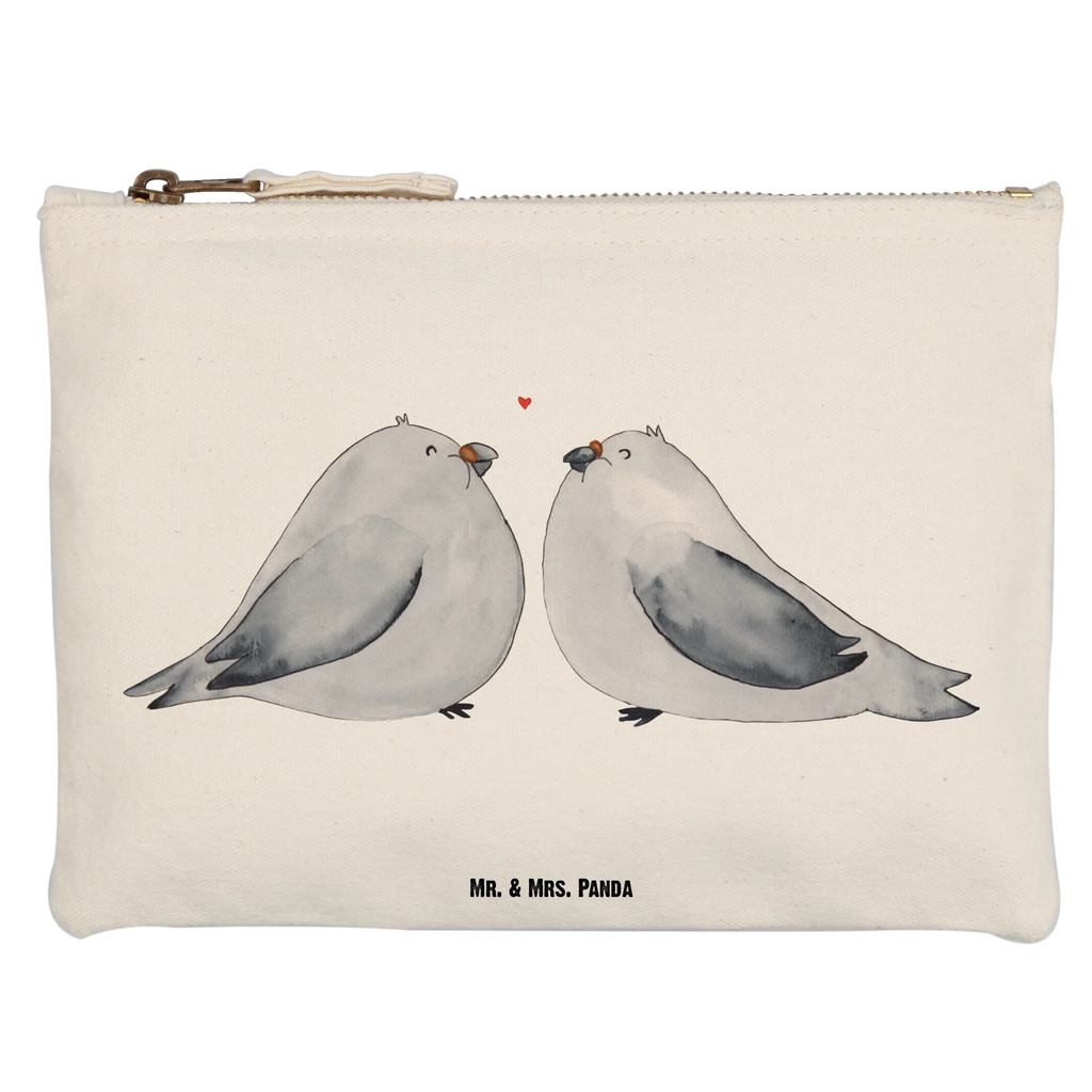 Schminktasche Turteltauben Liebe Federmappe, Schminktasche, Schminkbeutel, Mäppchen, toiletry bag, Stiftemäppchen, beauty tasche, Schminktäschchen, Waschtasche, Kosmetiktasche, Kulturtasche, Kosmetikbeutel, utensilientasche, aufbewahrungstasche, kosmetiktäschchen, Schlampermäppchen, Waschbeutel, aufbewahrungsbeutel, beauty case, pencil case, Etui, Kulturbeutel, pinsel tasche, Freundin, Liebe, Ehefrau, Ehemann, Partner, Verlobung, Freund, Jahrestag, Hocheitstag, Heiratsantrag, Liebesgeschenk, Heiraten, Turteltauben, Turteltäubchen, Verliebt, Verheiratet, Hochzeitstag, Verlobt, Liebesbeweis, Geschenk Hochzeit, Tauben, Geschenk Freund, Geschenk Freundin