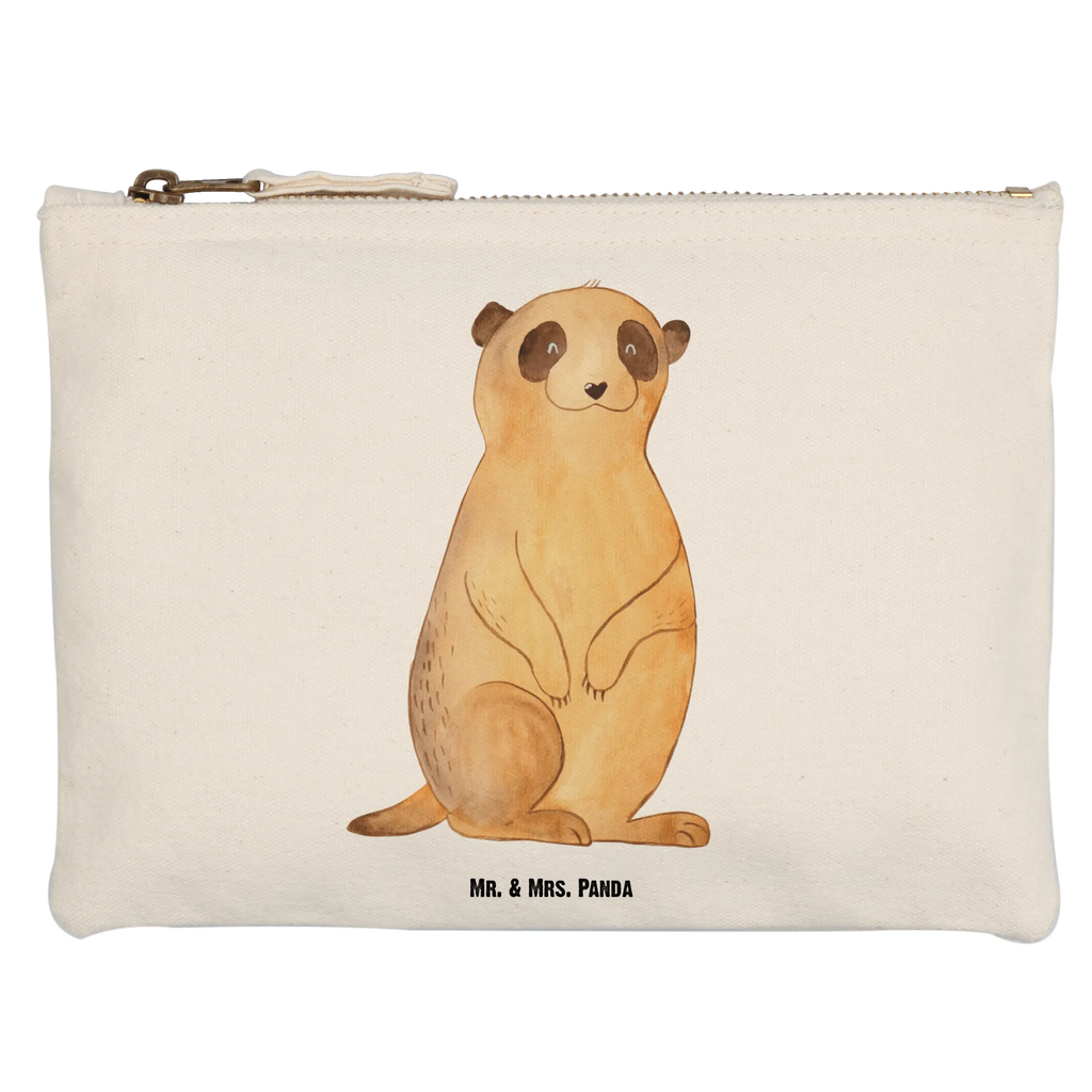 Make-up bag Meerkat Etui, Schlampermäppchen, Federmappe, Schminktäschchen, Kosmetikbeutel, Kosmetiktasche, kosmetiktäschchen, beauty case, Stiftemäppchen, Waschbeutel, utensilientasche, Schminktasche, Kulturbeutel, beauty tasche, aufbewahrungsbeutel, aufbewahrungstasche, pencil case, Kulturtasche, Mäppchen, toiletry bag, pinsel tasche, Schminkbeutel, Waschtasche, Afrika, Wildtiere, Spruch, Reisen, Traveling, Afrikareise, Roadtrip, Erdmännchen, Weltreise