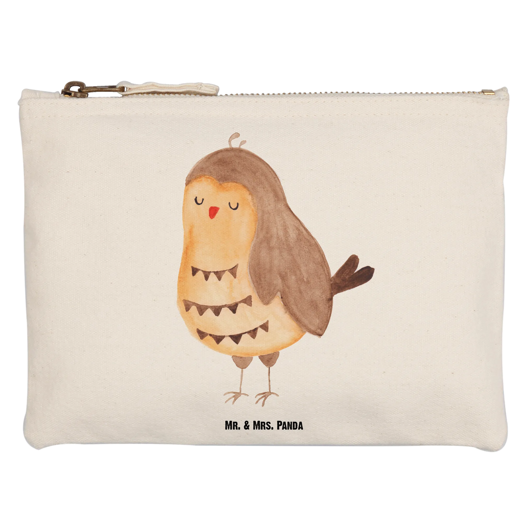 Schminktasche Eule Zufrieden Etui, Schlampermäppchen, beauty tasche, Federmappe, beauty case, Kulturtasche, aufbewahrungsbeutel, aufbewahrungstasche, pencil case, Schminkbeutel, Schminktasche, Waschbeutel, utensilientasche, Kulturbeutel, Kosmetikbeutel, Schminktäschchen, Waschtasche, Stiftemäppchen, Kosmetiktasche, kosmetiktäschchen, Mäppchen, pinsel tasche, toiletry bag, Eule, Eule Spruch, Eule Deko, Owl, Romantisch, Liebe Spruch, Geschenk Hochzeitstag, Wortspiel Lustig, Spruch schön