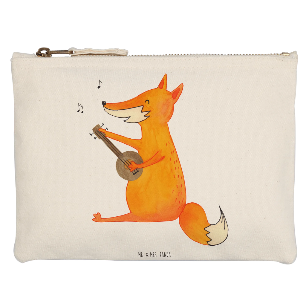 torebka na makijaż Lis gitara kosmetiktäschchen, beauty case, Schminktasche, Schminktäschchen, Waschtasche, Mäppchen, Stiftemäppchen, Federmappe, pencil case, Schminkbeutel, toiletry bag, Etui, Kulturbeutel, Schlampermäppchen, Kulturtasche, Waschbeutel, pinsel tasche, aufbewahrungstasche, utensilientasche, Kosmetiktasche, aufbewahrungsbeutel, beauty tasche, Kosmetikbeutel, Fuchs, Musikerin, Sängerin, Geschenk Musiker, Sänger, Füchse, Gitarre, Musik Spruch