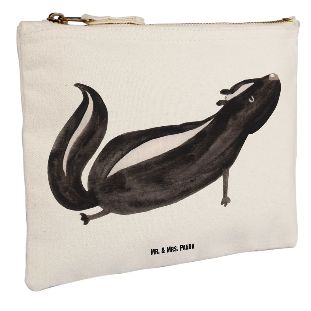torebka na makijaż skunks Joga Schminktäschchen, Waschbeutel, pinsel tasche, beauty tasche, pencil case, Kosmetikbeutel, Etui, Schminkbeutel, Kulturbeutel, Stiftemäppchen, aufbewahrungstasche, Federmappe, Schminktasche, Mäppchen, Schlampermäppchen, utensilientasche, toiletry bag, Kulturtasche, Kosmetiktasche, aufbewahrungsbeutel, Waschtasche, beauty case, kosmetiktäschchen, Stinktier, Skunk, Stinki, Lache, Raubtier, Namaste, Wildtier, Stinker, Liebe, Lebe, Yoga