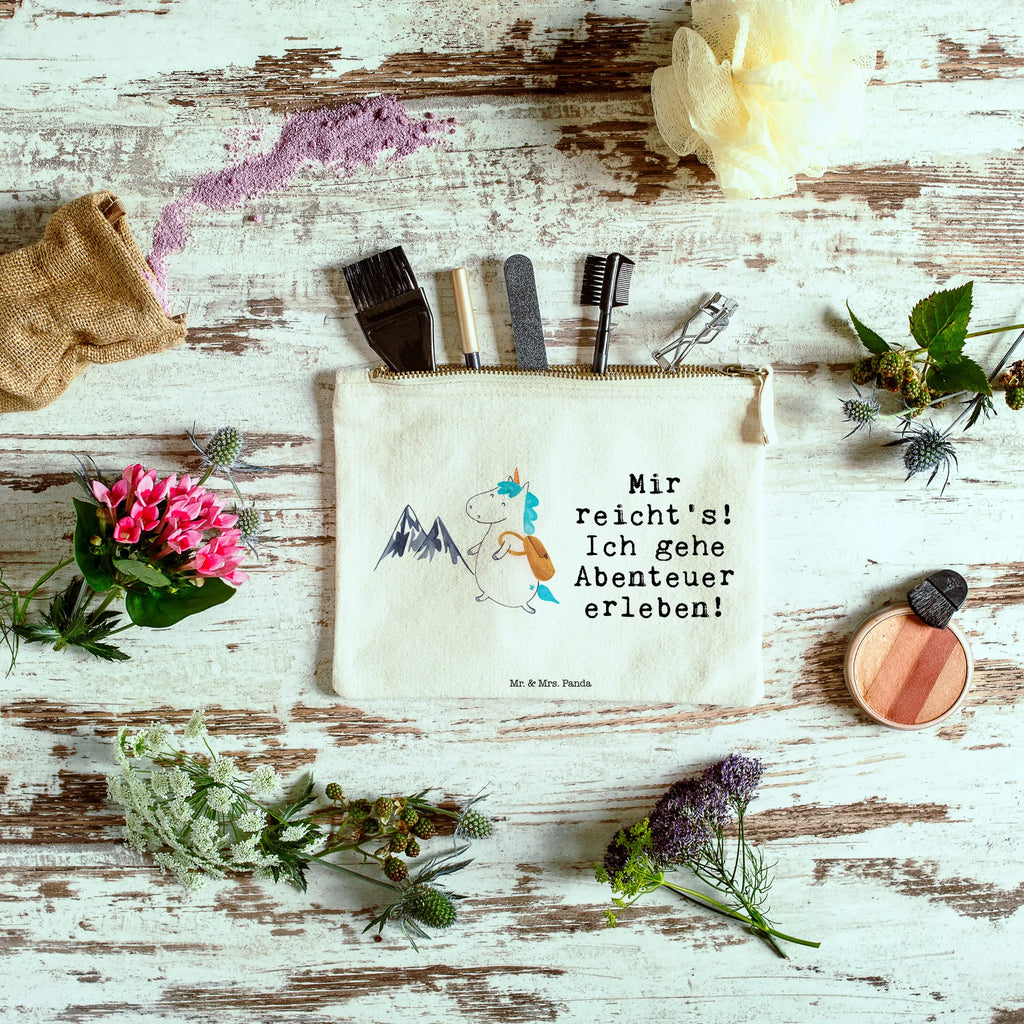 Make-up bag unicorn climber Kosmetikbeutel, Schminktasche, Federmappe, Schminkbeutel, beauty case, toiletry bag, Schlampermäppchen, aufbewahrungsbeutel, Kulturtasche, Kulturbeutel, Schminktäschchen, aufbewahrungstasche, kosmetiktäschchen, pinsel tasche, Waschbeutel, Stiftemäppchen, utensilientasche, beauty tasche, Kosmetiktasche, Etui, pencil case, Waschtasche, Mäppchen, Einhörner, Einhorn Deko, Unicorn, Einhorn, Entdecker, Bergsteiger, Abenteurer, Berge, Reisen, Abenteuer, Weltenbummler, Weltreise, Urlaub