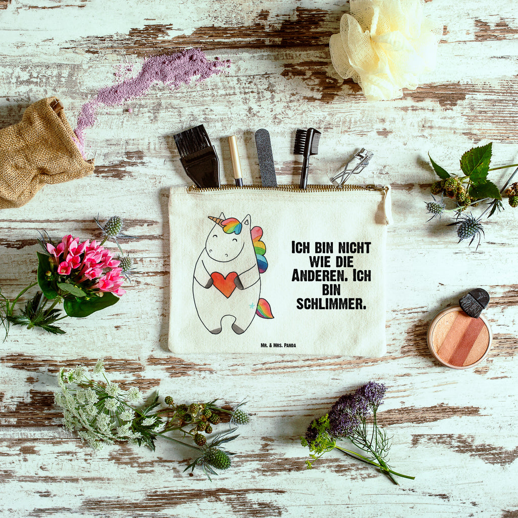 Make-up bag unicorn Heart utensilientasche, Schminkbeutel, Stiftemäppchen, Kosmetikbeutel, pencil case, beauty tasche, Schminktasche, aufbewahrungsbeutel, beauty case, Waschbeutel, Kosmetiktasche, Mäppchen, kosmetiktäschchen, Waschtasche, Federmappe, Etui, Kulturbeutel, pinsel tasche, aufbewahrungstasche, Schminktäschchen, Kulturtasche, toiletry bag, Schlampermäppchen, Einhörner, Unicorn, Einhorn, Einhorn Deko, Freundin, Witzig, böse, Bunt, Herz, Anders, Lustig, Schlimm
