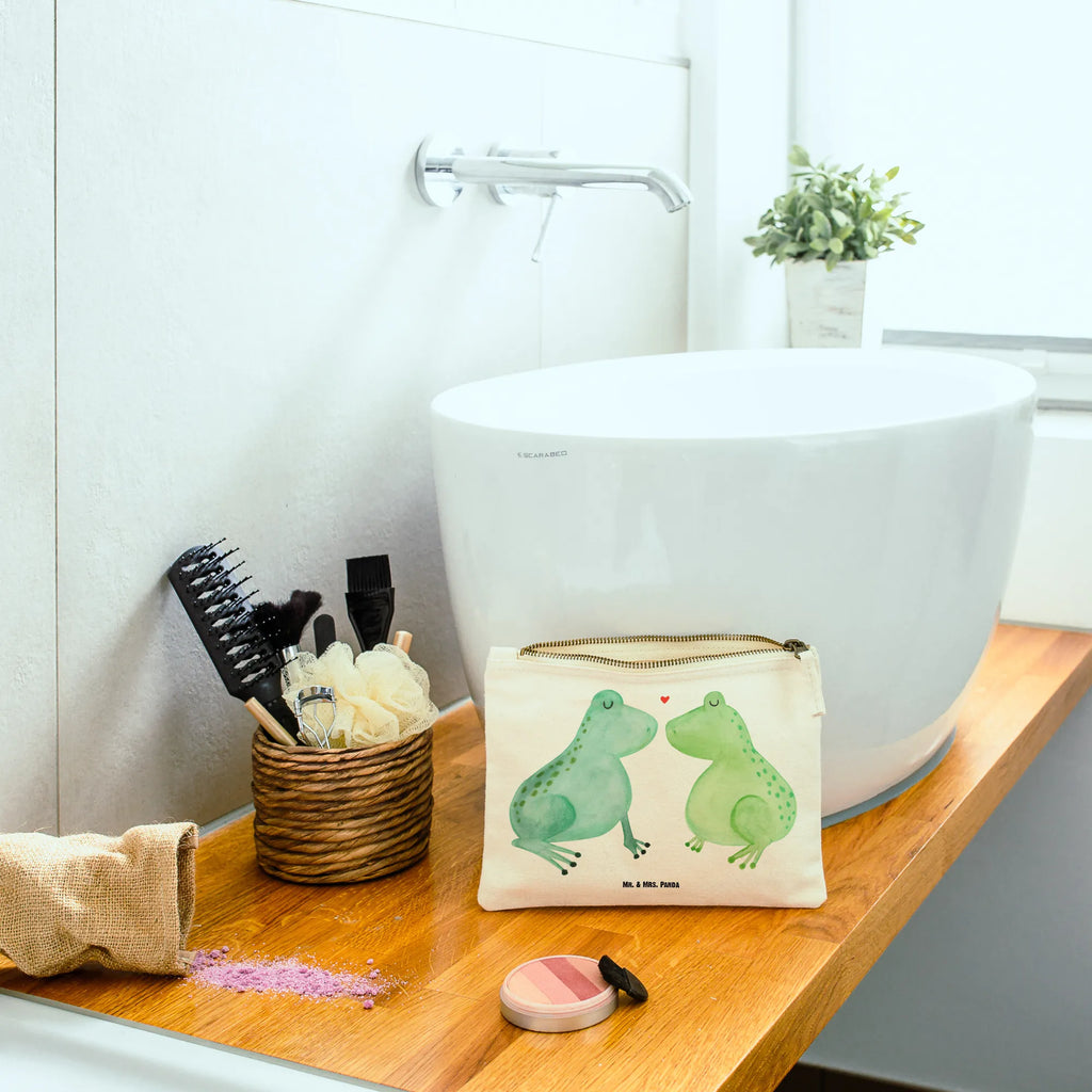 torebka na makijaż Żabia miłość Schminkbeutel, Schminktäschchen, Kulturbeutel, Kosmetikbeutel, Mäppchen, Waschtasche, pencil case, Kosmetiktasche, aufbewahrungsbeutel, Stiftemäppchen, Schminktasche, toiletry bag, Federmappe, Kulturtasche, pinsel tasche, aufbewahrungstasche, beauty case, Schlampermäppchen, beauty tasche, utensilientasche, kosmetiktäschchen, Waschbeutel, Etui, Freundin, Liebe, Ehefrau, Ehemann, Partner, Verlobung, Freund, Jahrestag, Hocheitstag, Heiratsantrag, Liebesgeschenk, Heiraten, Verliebt, Frosch, Fröschchen, Geschenk Freundin, Hochzeitstag, Froschkönig, Geschenk Hochzeit, Frösche, Geschenk Freund, Liebesbeweis, Verlobt, Verheiratet