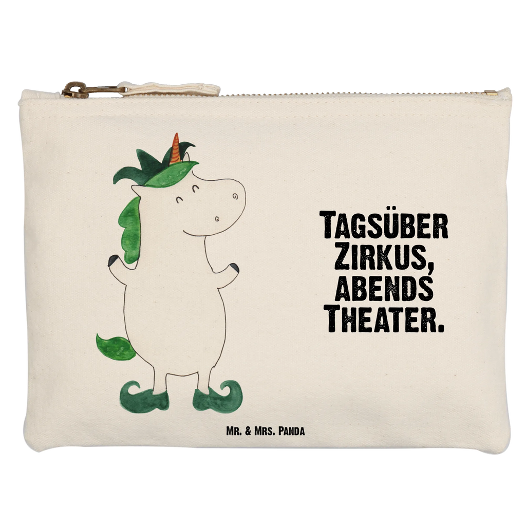 torebka na makijaż Jednorożec Joker Kosmetiktasche, beauty case, Schminkbeutel, beauty tasche, Schminktasche, pencil case, pinsel tasche, Schlampermäppchen, Schminktäschchen, Mäppchen, Kosmetikbeutel, kosmetiktäschchen, toiletry bag, Waschtasche, Federmappe, Etui, utensilientasche, aufbewahrungstasche, Kulturtasche, Stiftemäppchen, aufbewahrungsbeutel, Kulturbeutel, Waschbeutel, Einhorn Deko, Einhörner, Unicorn, Einhorn, Kasper, Hofnarr, Gaukler, Mittelalter