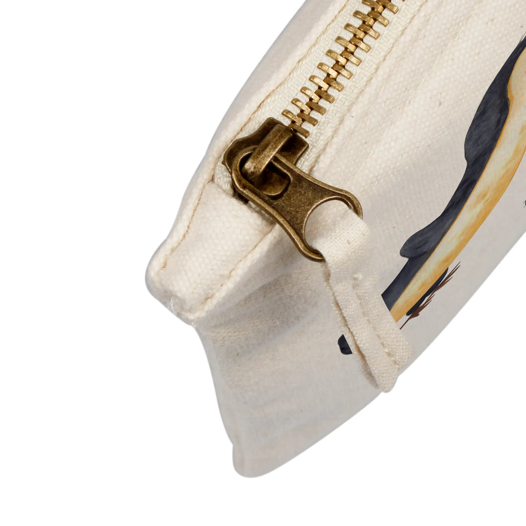 torebka na makijaż Pingwin Miłość Miłość, partner, przyjaciel, przyjaciółka, mąż, żona, wesele, zaręczyny, prośba o rękę, prezent miłosny, rocznica, dzień ślubu