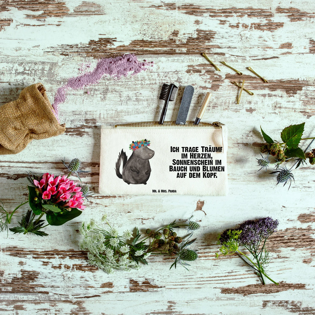 Make-up bag skunk Girl Skunk, Wild animal, Laugh, Stinker, Stinky, Love, Live, Namaste, Yoga, Predator