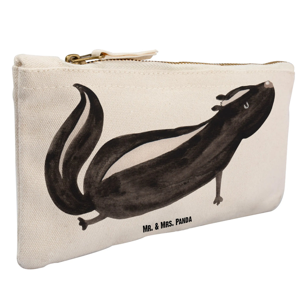 torebka na makijaż skunks Joga Schminktäschchen, Waschbeutel, pinsel tasche, beauty tasche, pencil case, Kosmetikbeutel, Etui, Schminkbeutel, Kulturbeutel, Stiftemäppchen, aufbewahrungstasche, Federmappe, Schminktasche, Mäppchen, Schlampermäppchen, utensilientasche, toiletry bag, Kulturtasche, Kosmetiktasche, aufbewahrungsbeutel, Waschtasche, beauty case, kosmetiktäschchen, Stinktier, Skunk, Stinki, Lache, Raubtier, Namaste, Wildtier, Stinker, Liebe, Lebe, Yoga